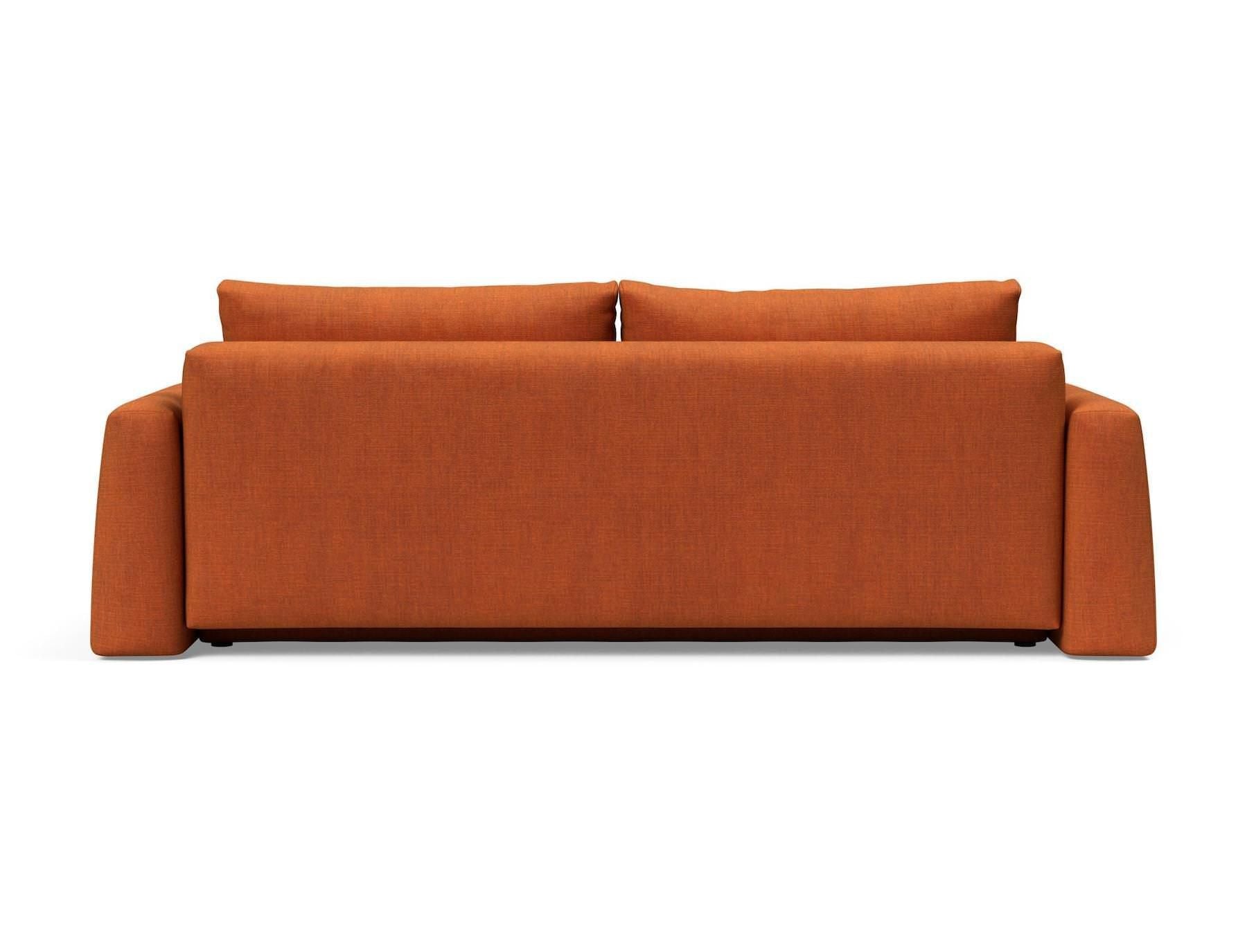 Divano letto matrimoniale con braccioli Cone - 412 Esina Rust Orange