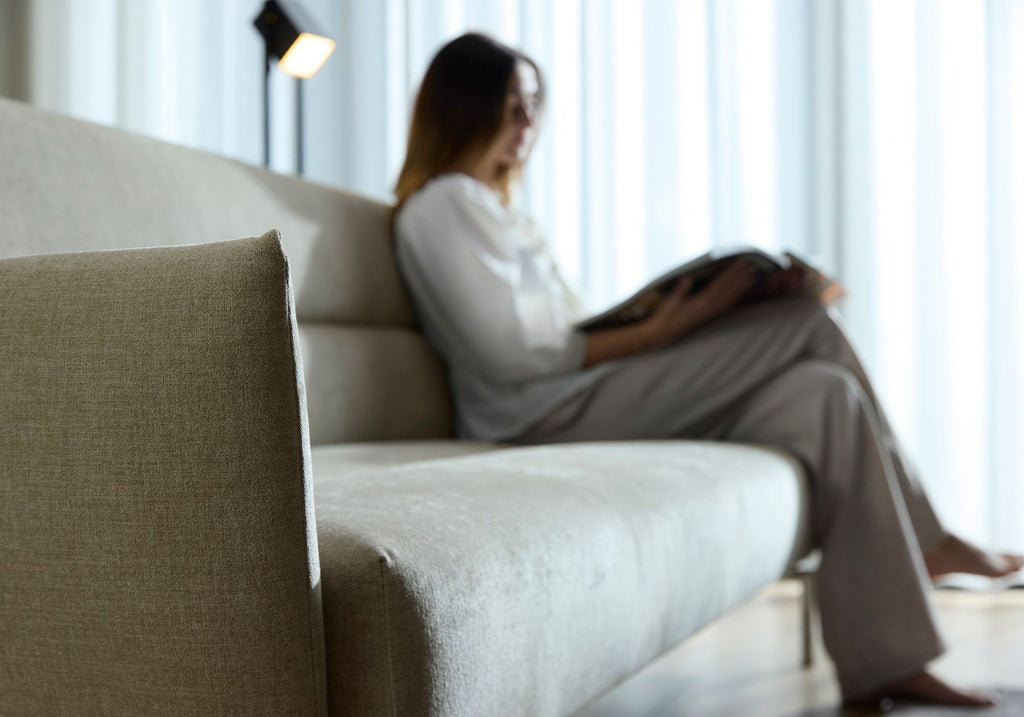 Divano letto con braccioli Jillis Arms - 280 Avella Sand