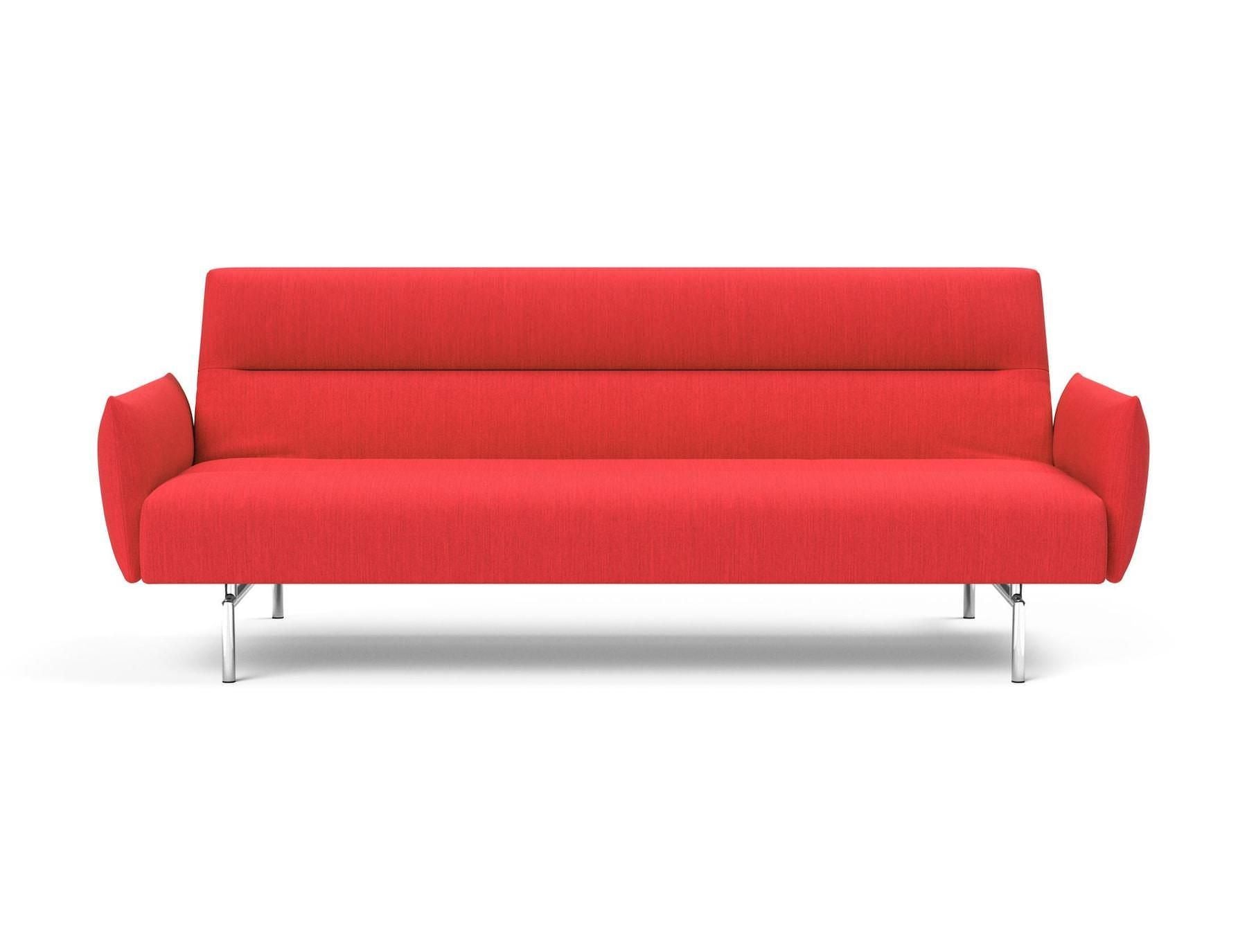 Divano letto con braccioli Jillis Arms - 511 Elegance Red