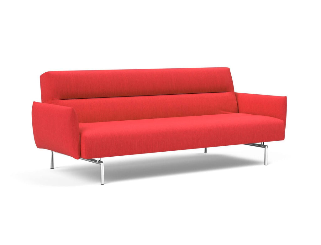 Divano letto con braccioli Jillis Arms - 511 Elegance Red