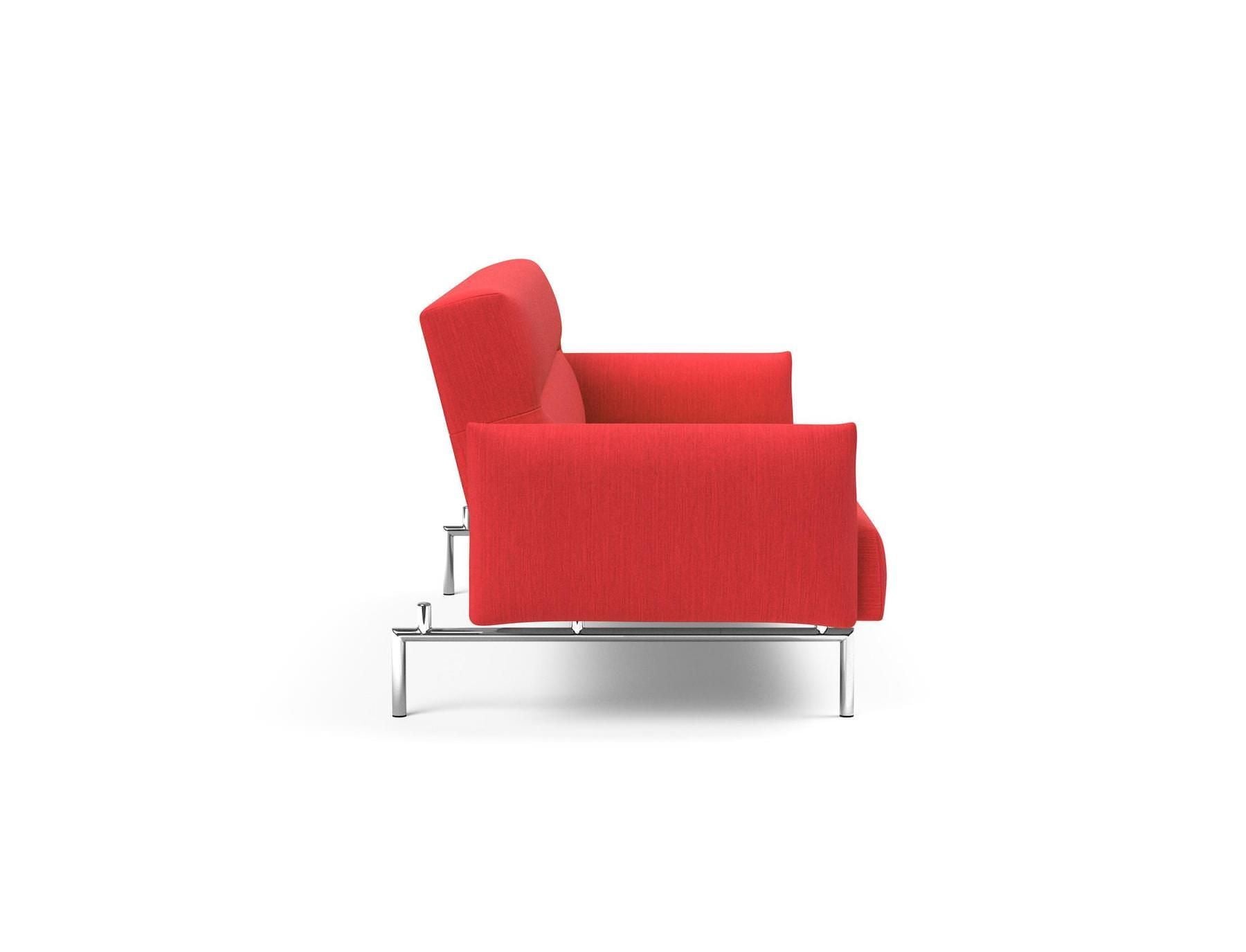 Divano letto con braccioli Jillis Arms - 511 Elegance Red