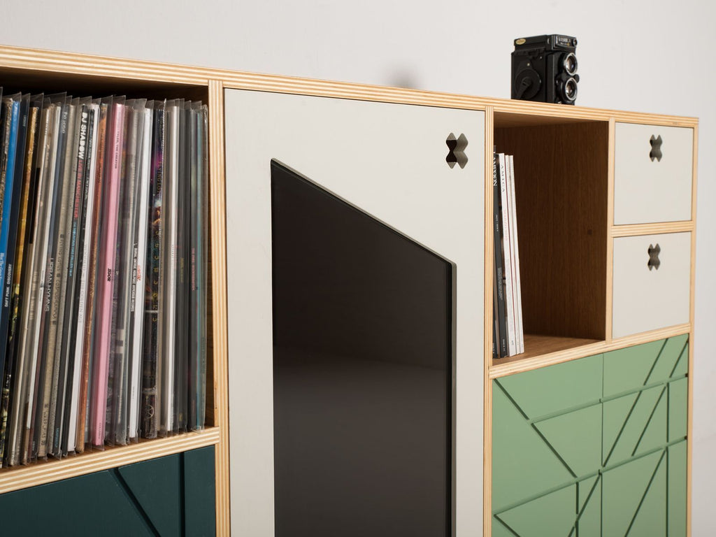 Madia moderna in legno Daria