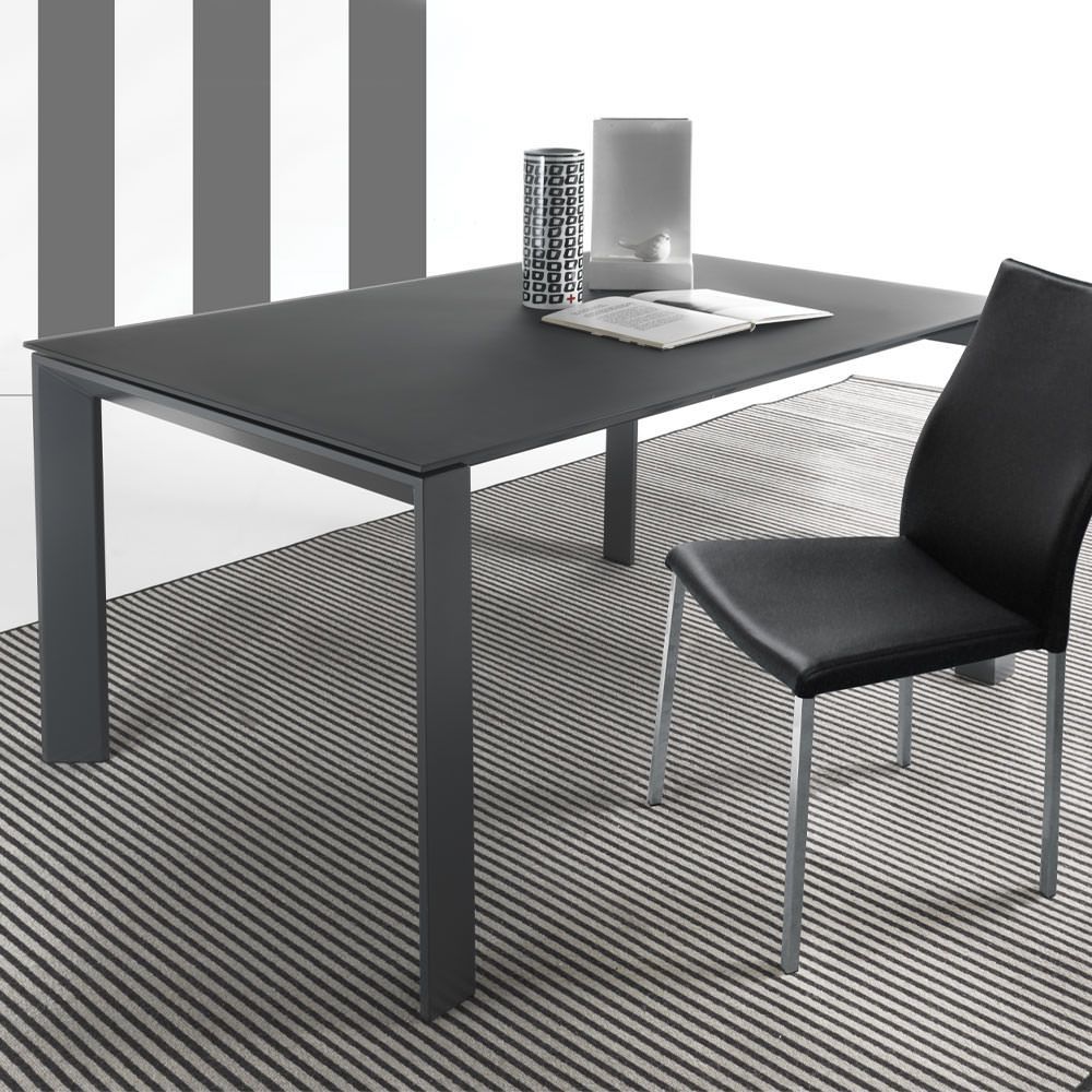 Tavolo in vetro allungabile per cucina o soggiorno Harvey