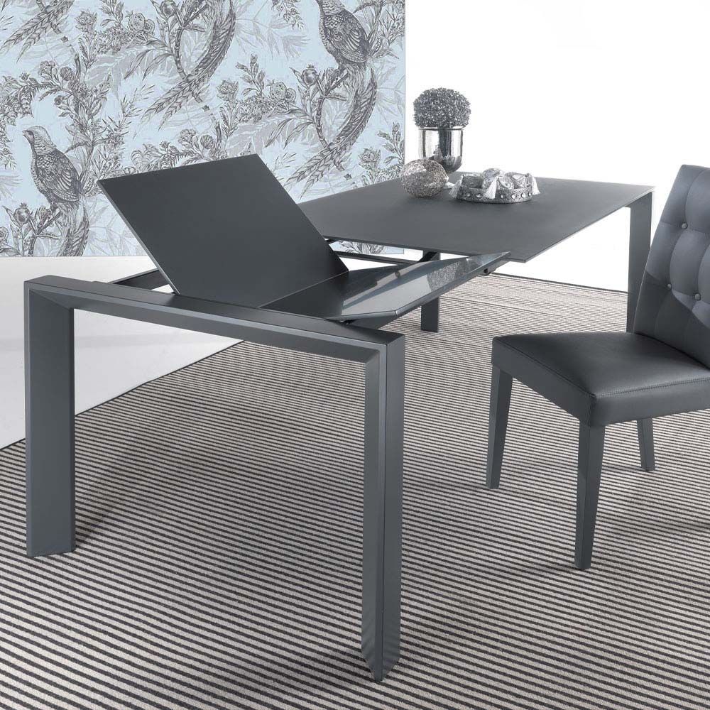 Tavolo in vetro allungabile per cucina o soggiorno Harvey