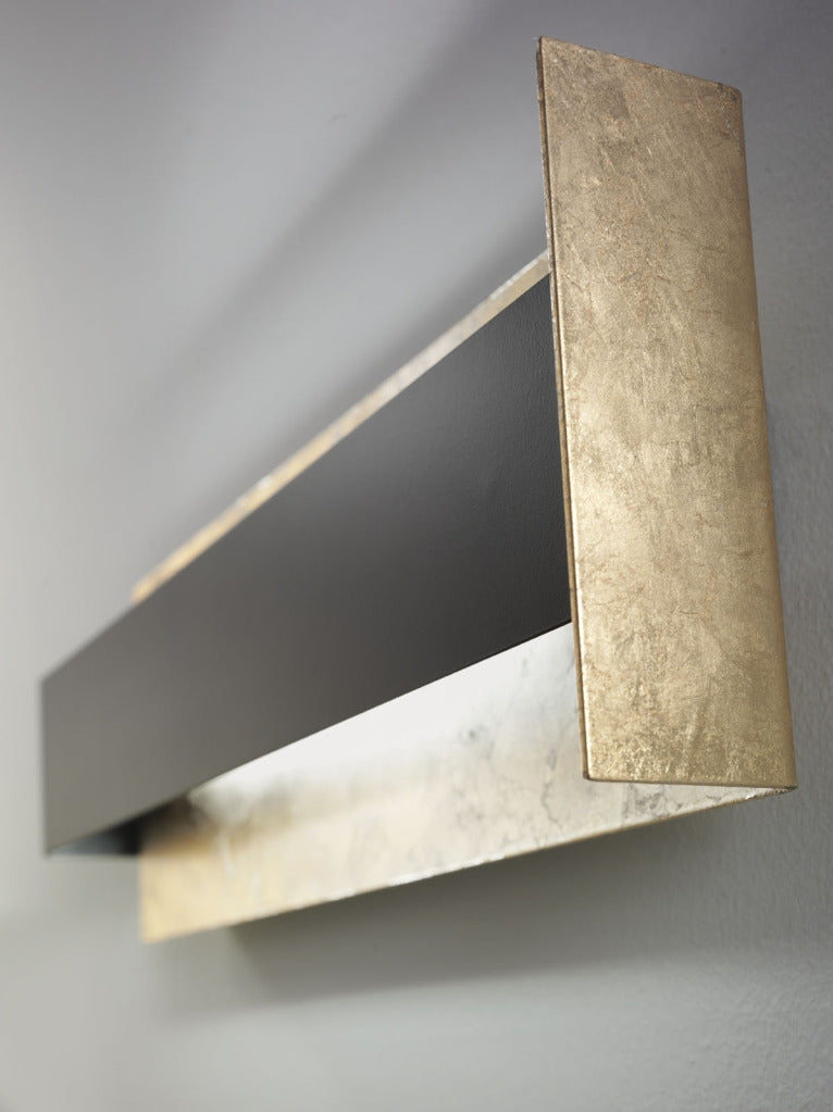 Lampada da parete in acciaio Tao