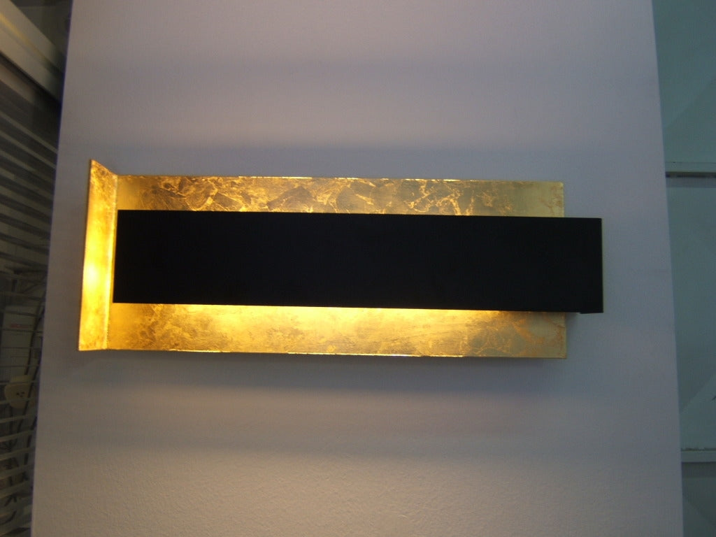 Lampada da parete in acciaio Tao