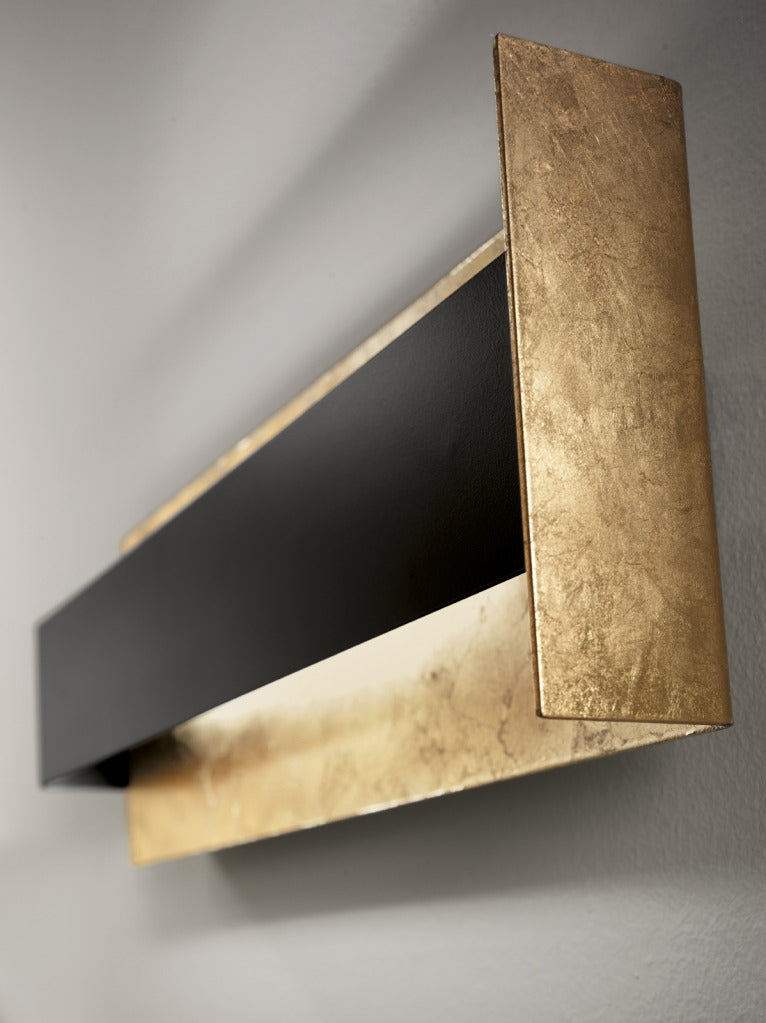 Lampada da parete in acciaio Tao