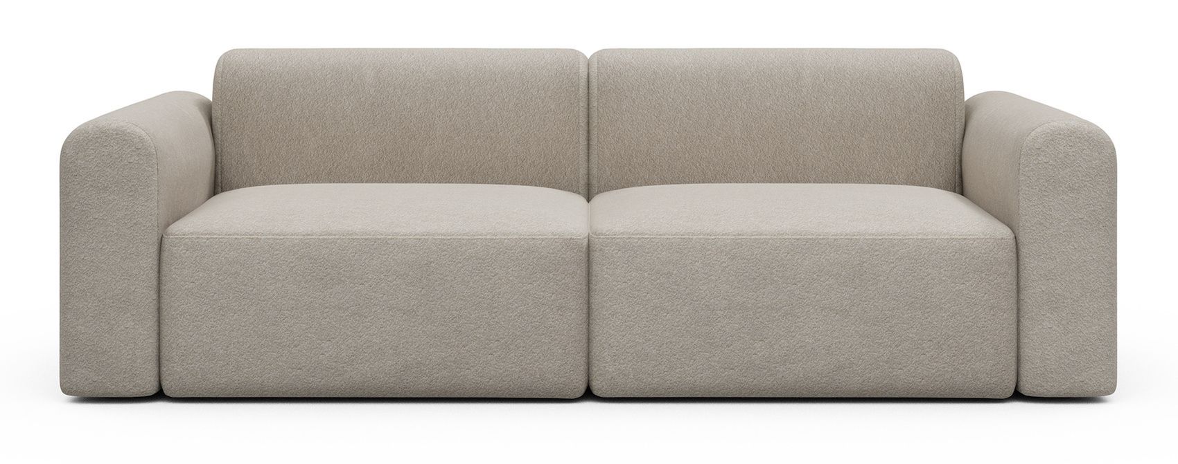 Divano design moderno Rund B2L - Aivi 816 Lace Beige