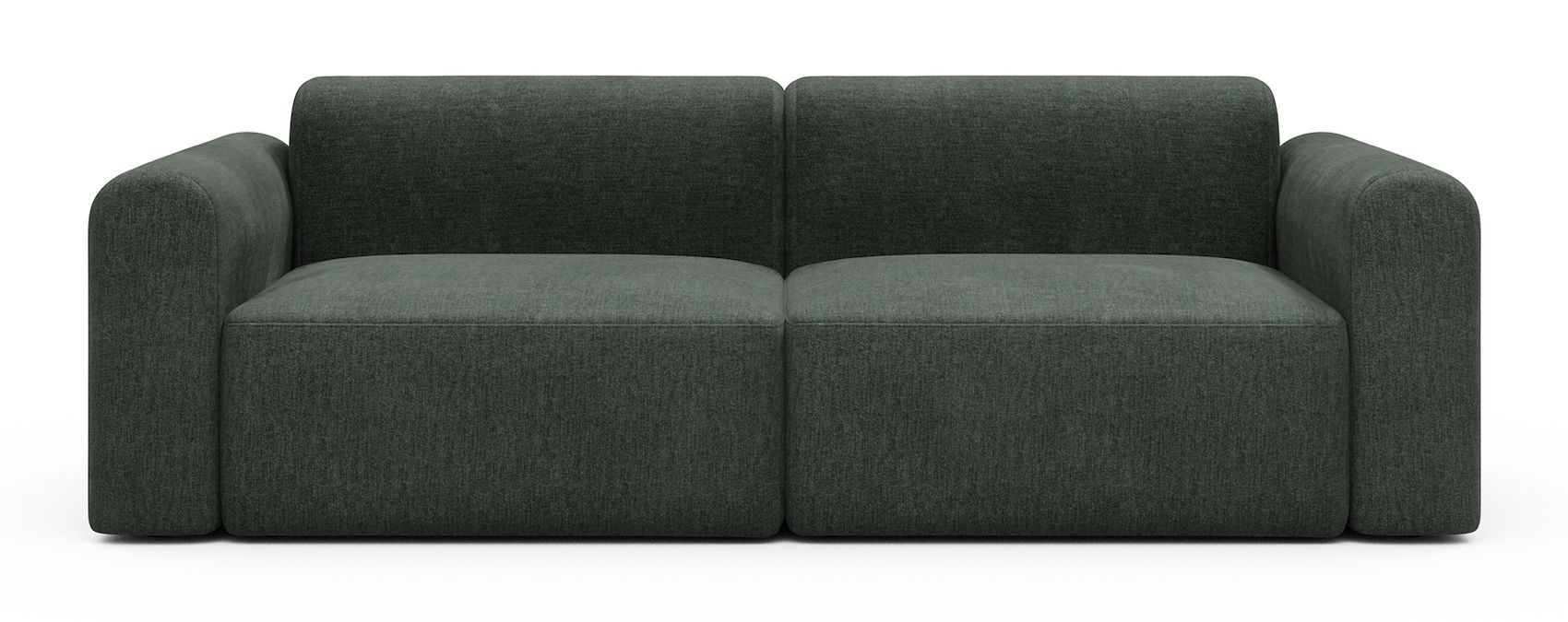 Divano design moderno Rund B2L - Aivi 818 Pine Green