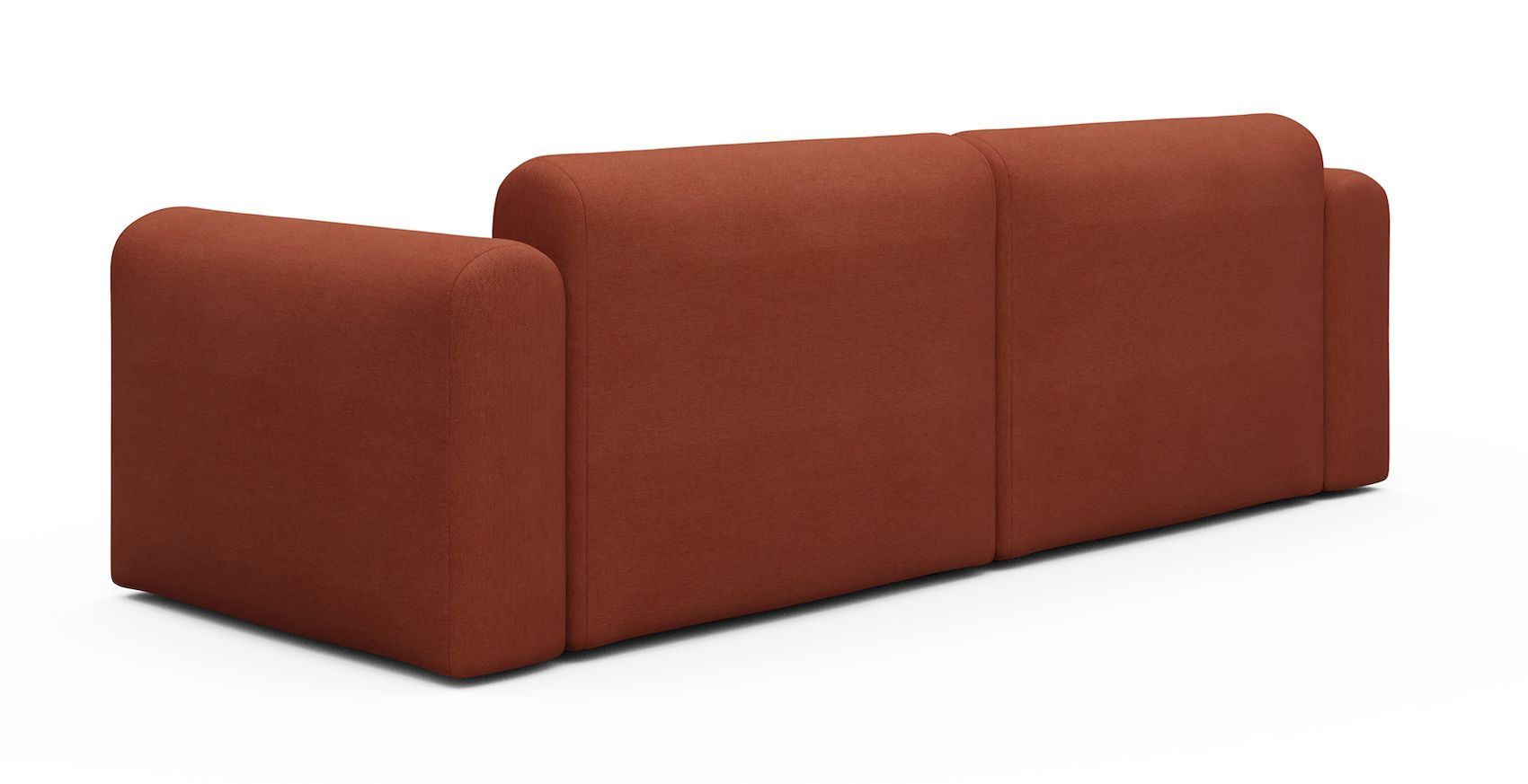 Divano design moderno Rund B2L - Argus 581 Rust