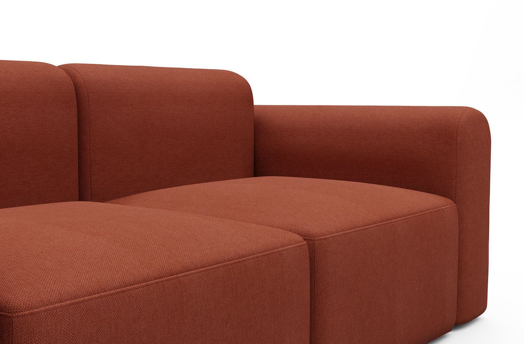 Divano design moderno Rund B2L - Argus 581 Rust