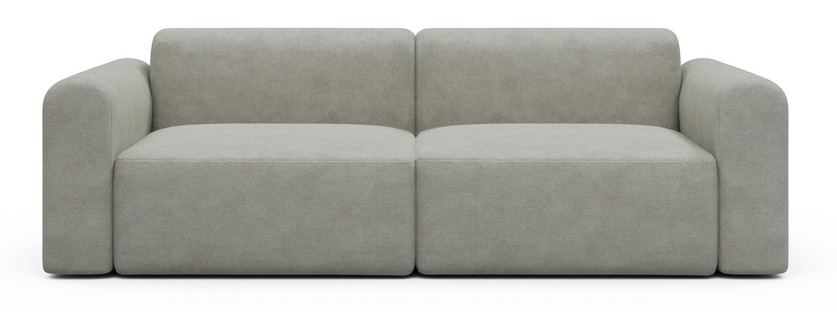 Divano design moderno Rund B2L - Carreno 773 Moon Stone White