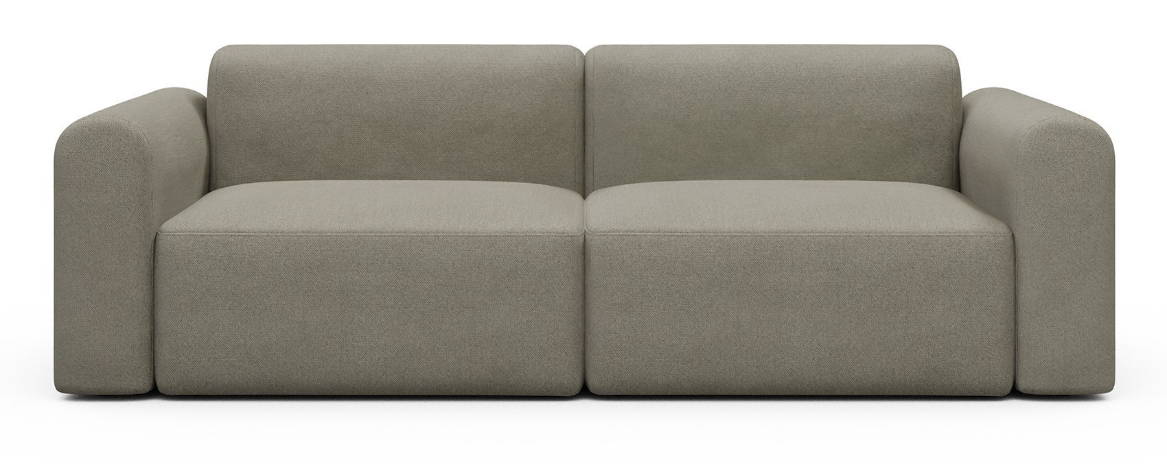 Divano design moderno Rund B2L - Cura 765 Oat