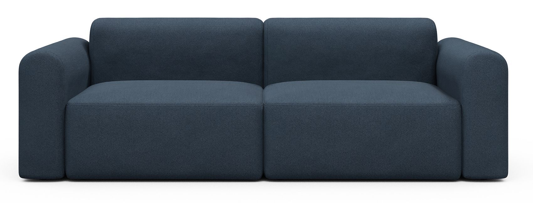 Divano design moderno Rund B2L - Cura 768 Oxford Blue