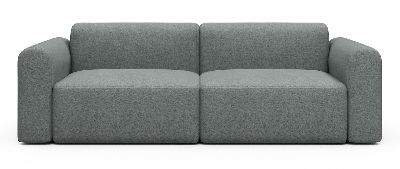 Divano design moderno Rund B2L - Denari 486 Warm Grey