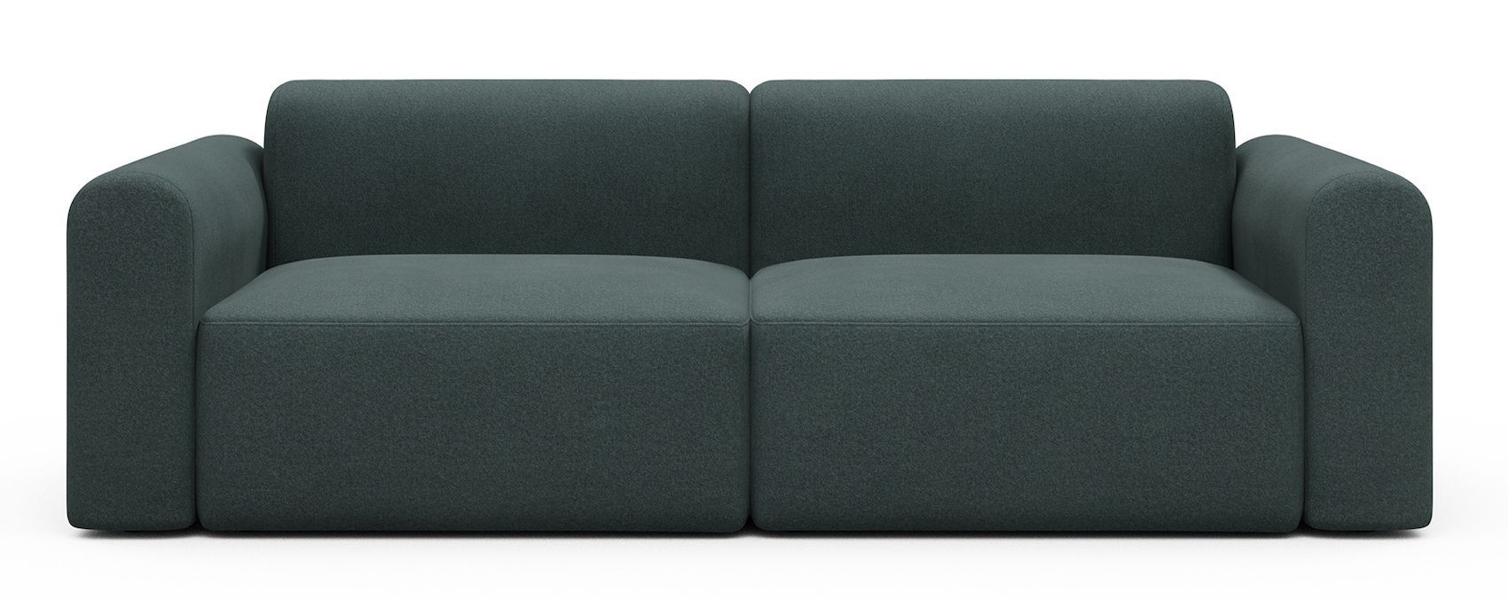 Divano design moderno Rund B2L - Mahoga 851 Dark Blue