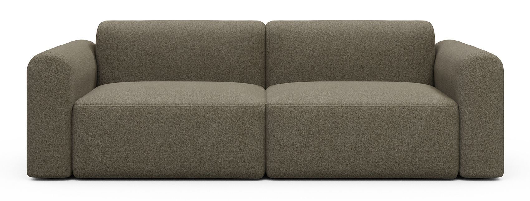 Divano design moderno Rund B2L - Mahoga 850 Caramel Grey