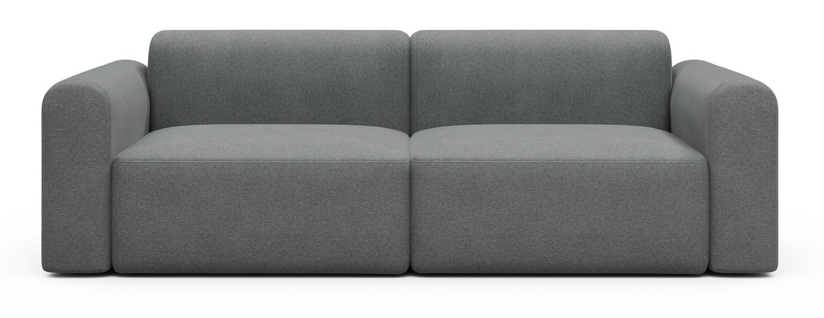 Divano design moderno Rund B2L - Satya 441 Warm Zinc