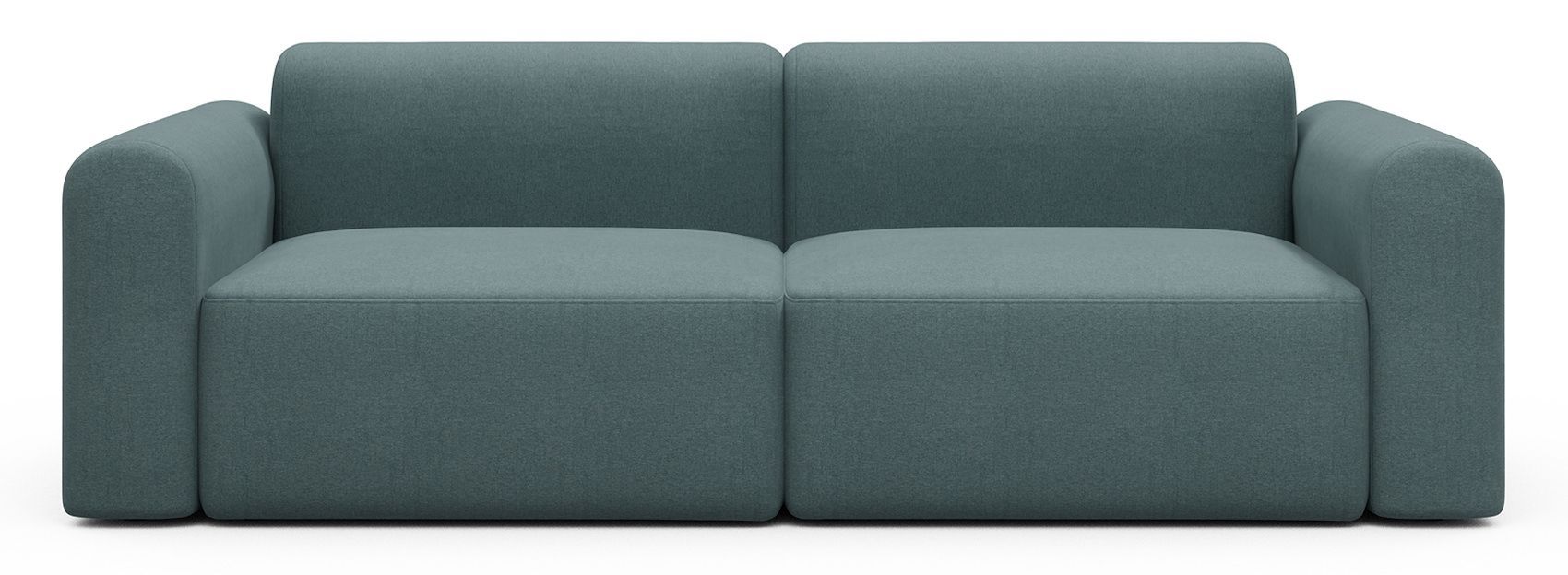 Divano design moderno Rund B2L - Satya 442 Washed Green