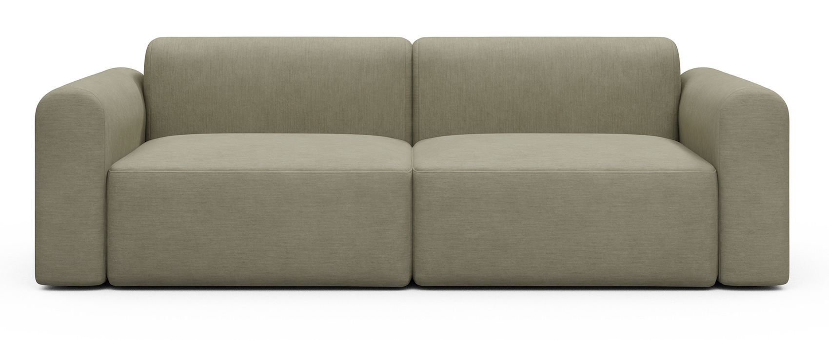 Divano design moderno Rund B2L - Vivus 571 Dusty Sand