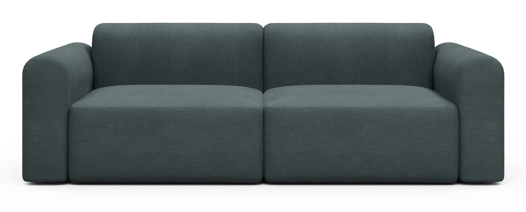 Divano design moderno Rund B2L - Vivus 573 Dusty Blue