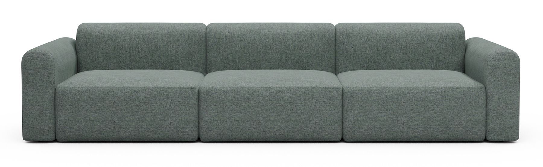 Divano design moderno Rund B3L - Carreno 770 Cielo Blue