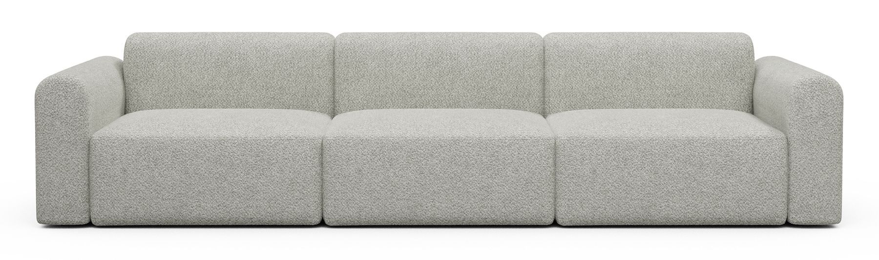 Divano design moderno Rund B3L - Vanora 867 Warm Sand