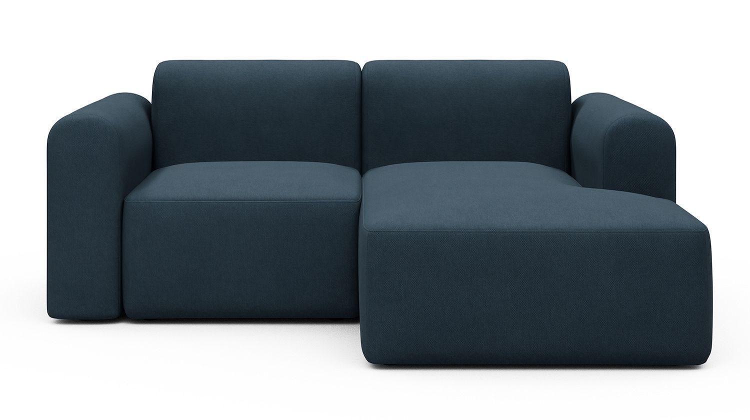 Divano 2 posti con penisola Rund C2L - Argus 580 Navy Blue