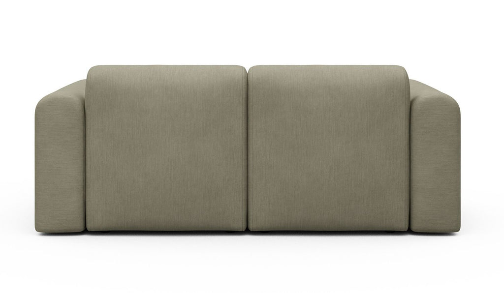 Divano 2 posti con penisola Rund C2L - Vivus 571 Dusty Sand