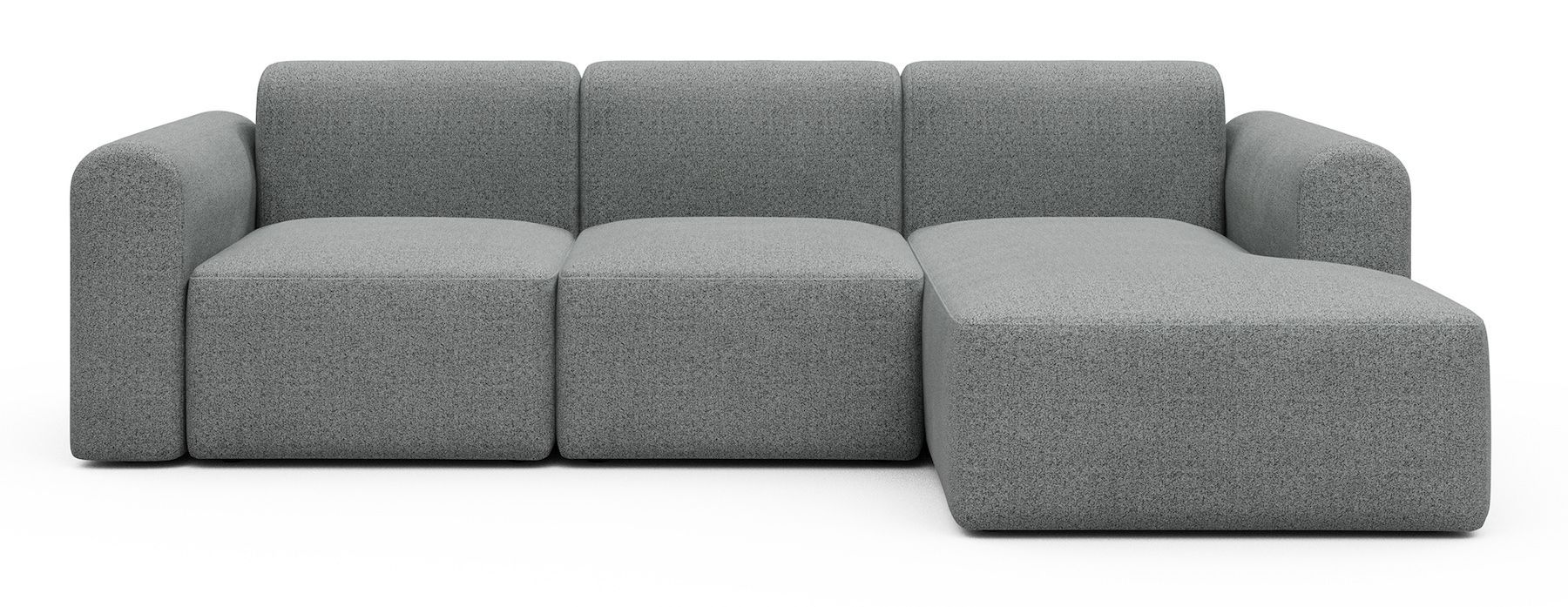 Divano con penisola Rund C4L - Aivi 819 Gravel Grey