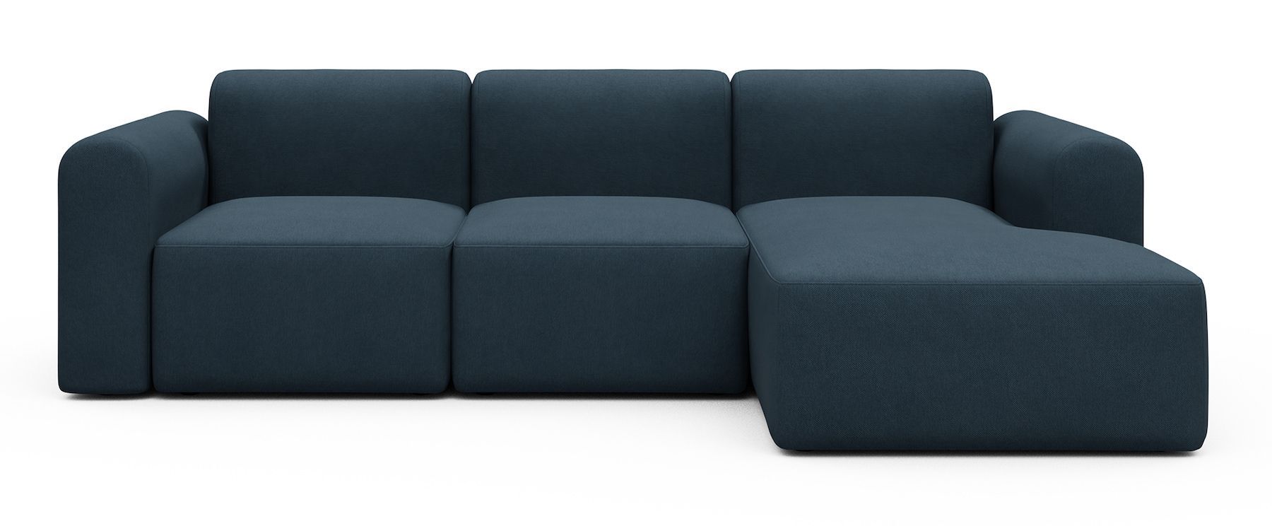 Divano con penisola Rund C4L - Argus 580 Navy Blue