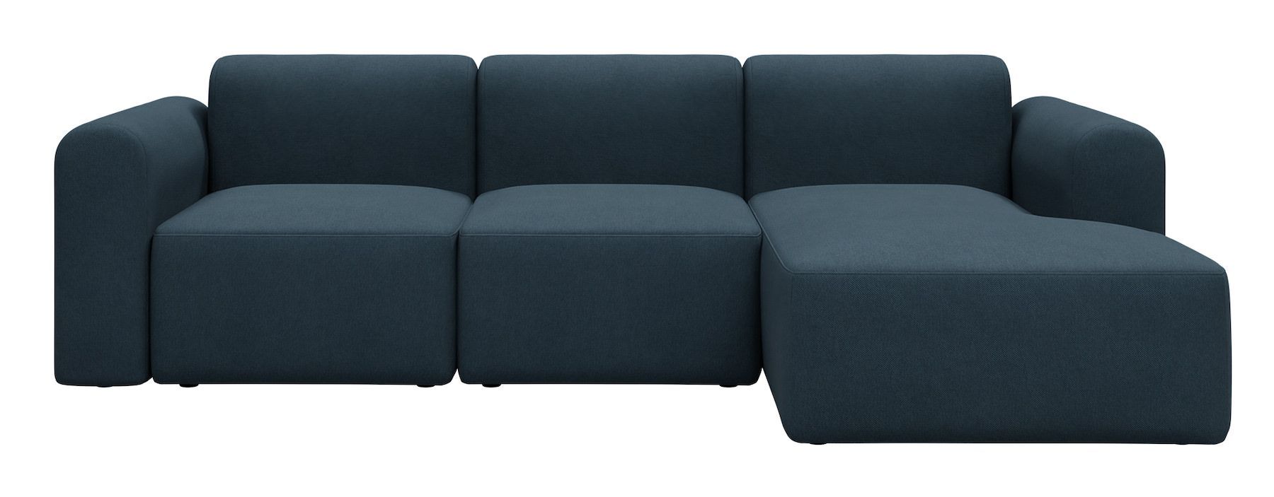 Divano con penisola Rund C4L - Argus 580 Navy Blue