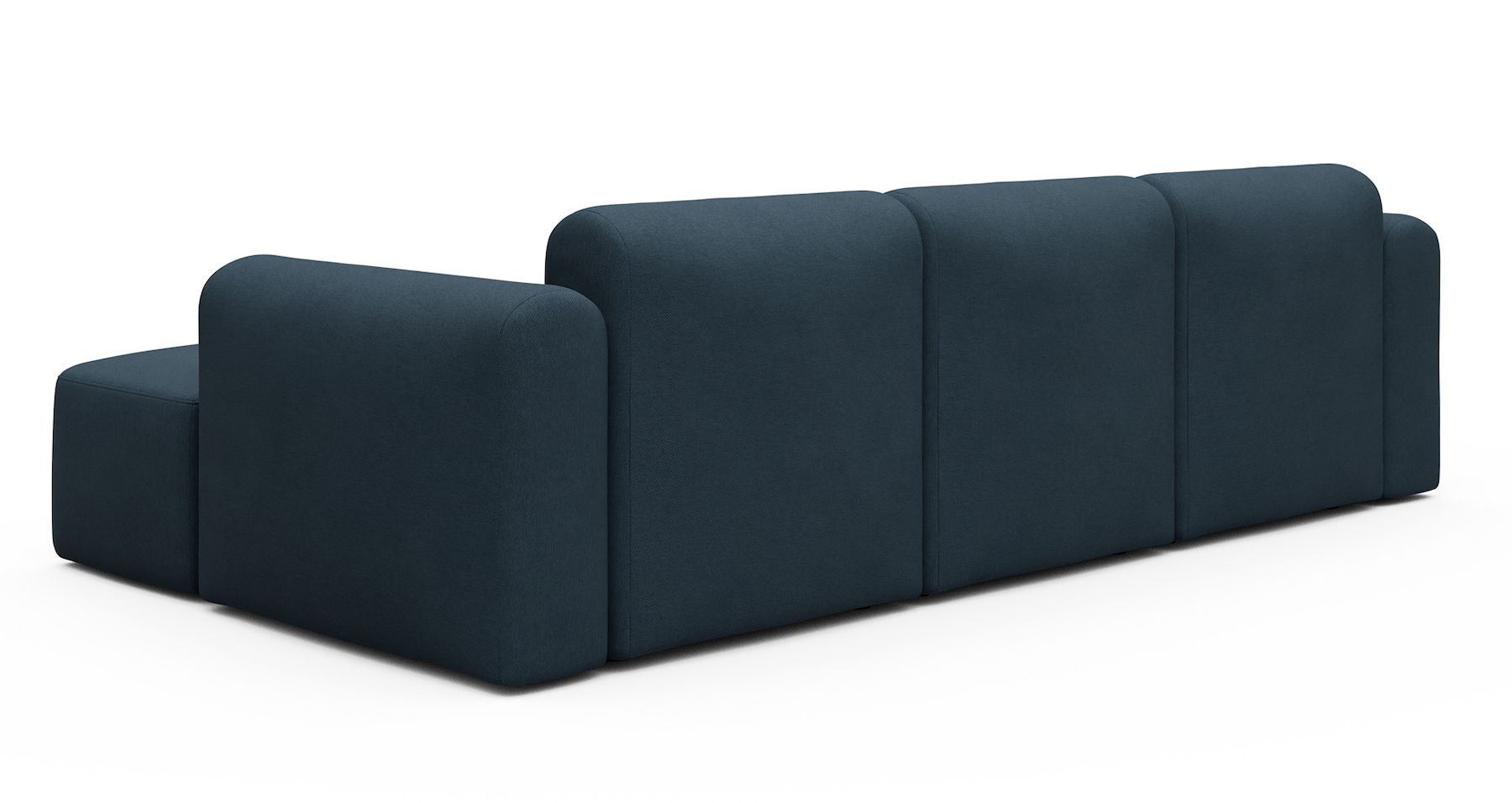 Divano con penisola Rund C4L - Argus 580 Navy Blue