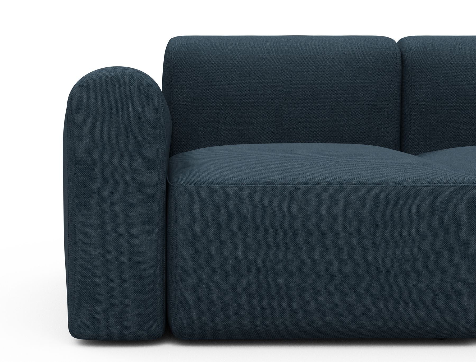 Divano con penisola Rund C4L - Argus 580 Navy Blue