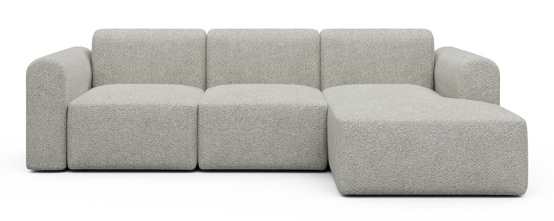 Divano con penisola Rund C4L - Vanora 867 Warm Sand