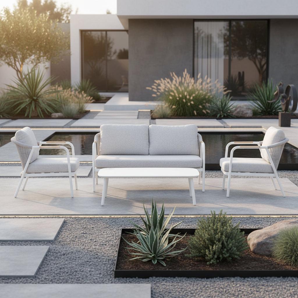 Salotto da giardino design moderno Cordoba