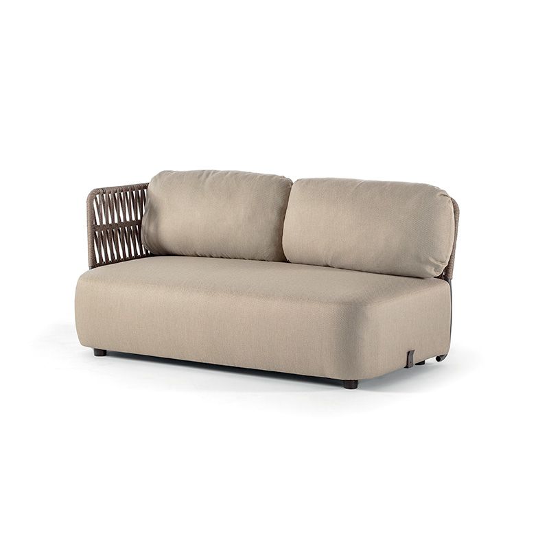 Salotto da esterno angolare Soft Modular