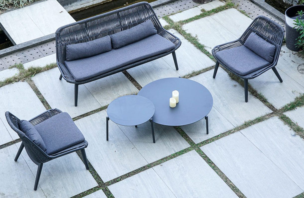 Salotto da esterno design moderno Como