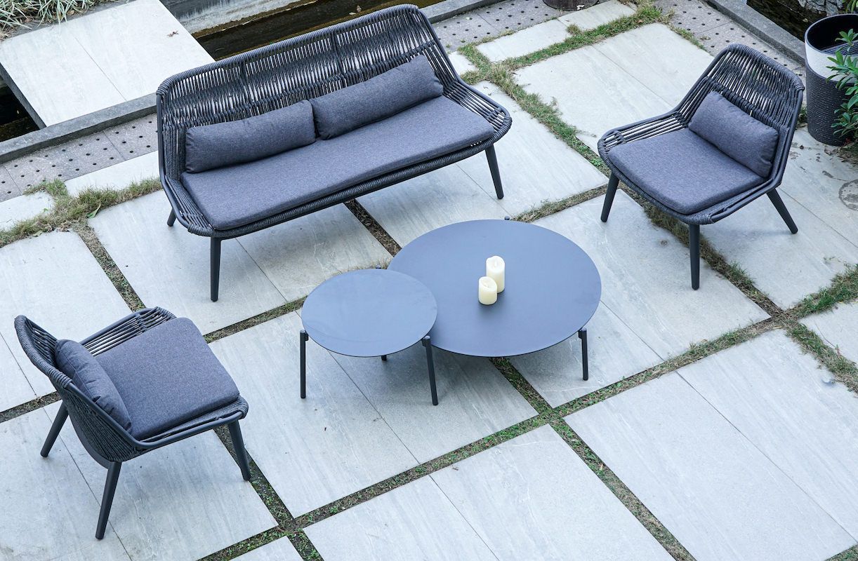 Salotto da esterno design moderno Como