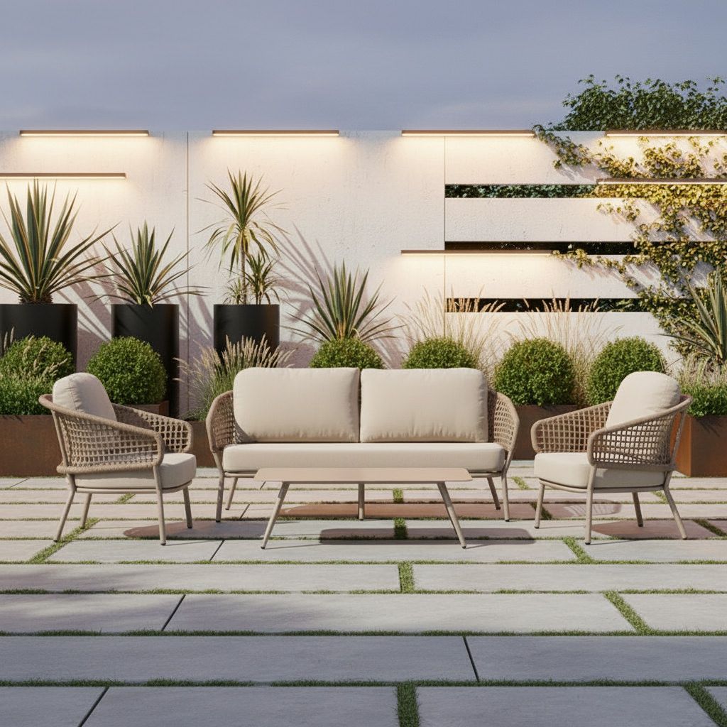 Salotto da giardino design moderno Atol