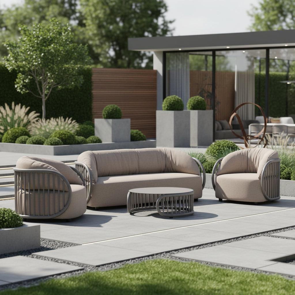 Salotto per giardino design moderno Nest