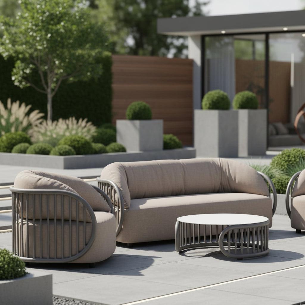 Salotto per giardino design moderno Nest