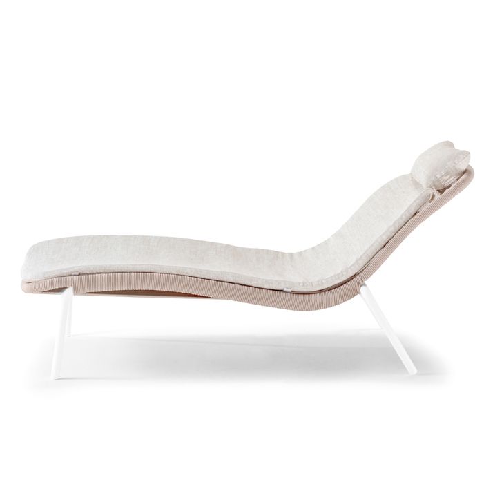 Lettino prendisole da giardino Leaf