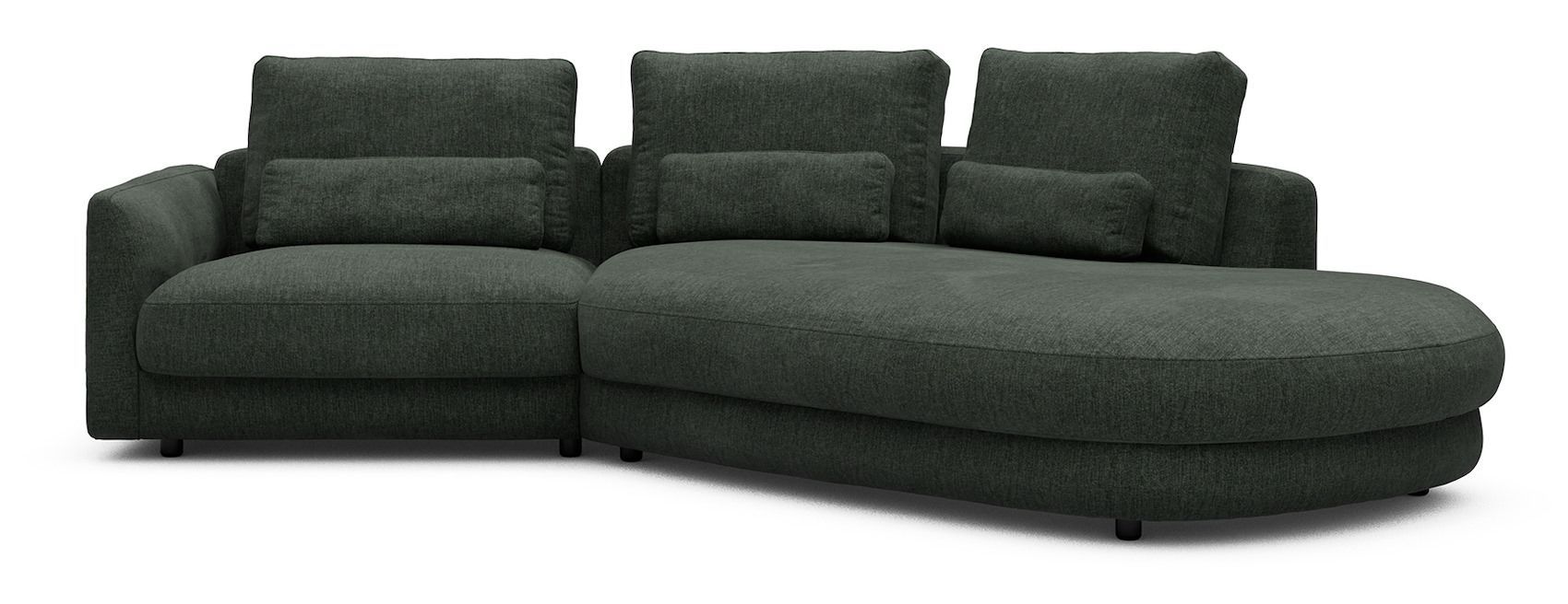 Divano moderno con penisola Vivole 1.5