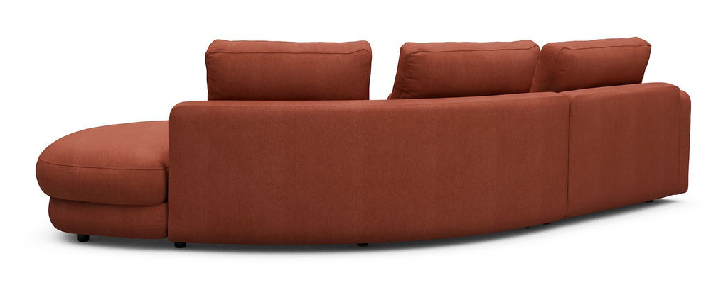 Divano moderno con penisola Vivole 1.5