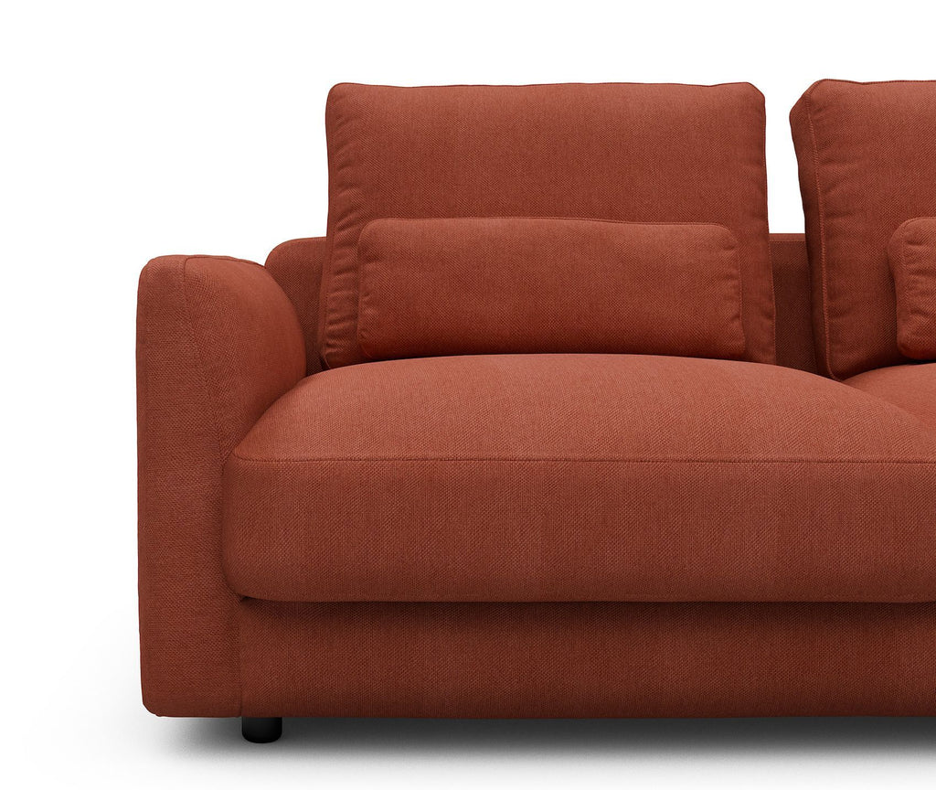 Divano moderno con penisola Vivole 1.5