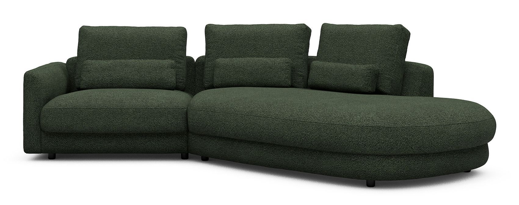 Divano moderno con penisola Vivole 1.5