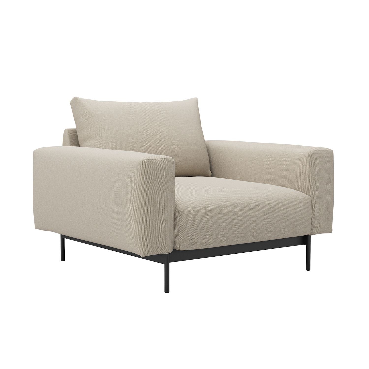 Poltrona design moderno Arthon - Argus 584 Natural