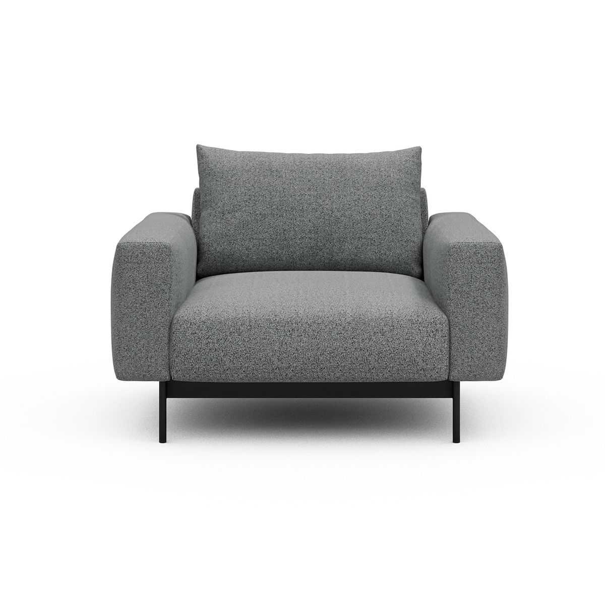 Poltrona design moderno Arthon - Aivi 819 Gravel Grey