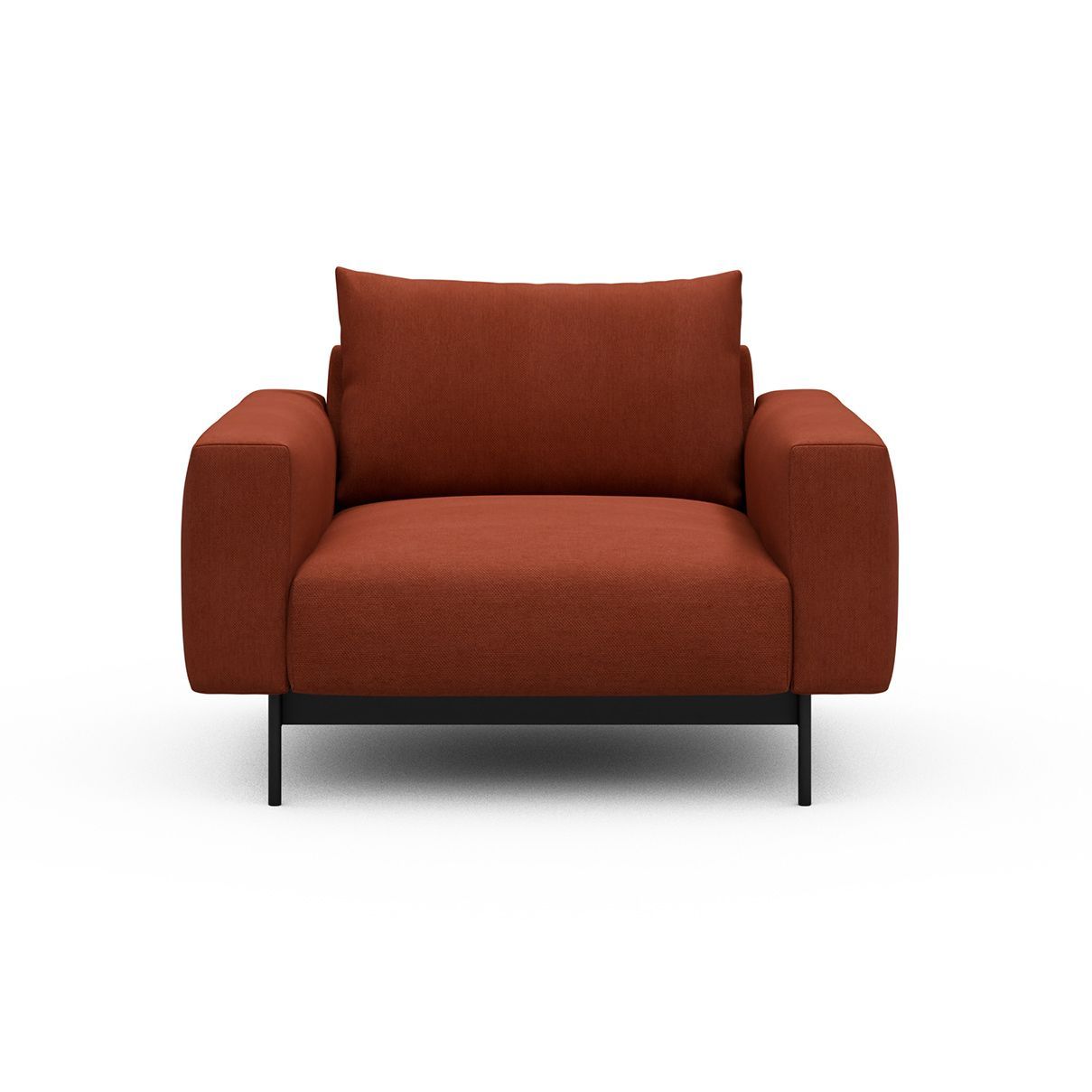 Poltrona design moderno Arthon - Argus 581 Rust
